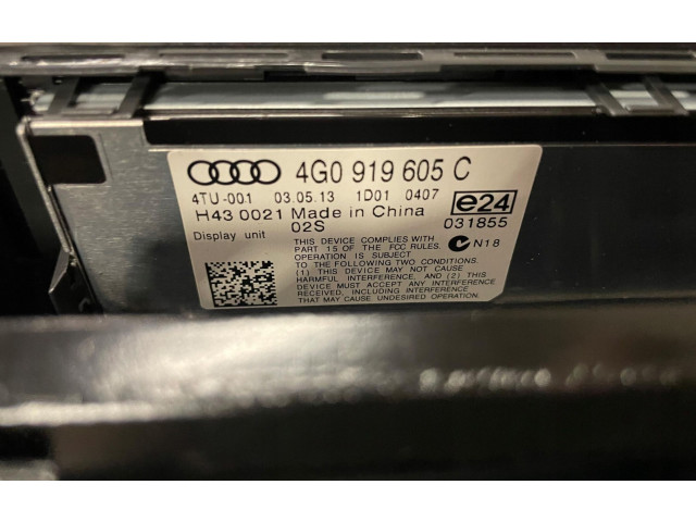 Дисплей Audi A7 S7 4G