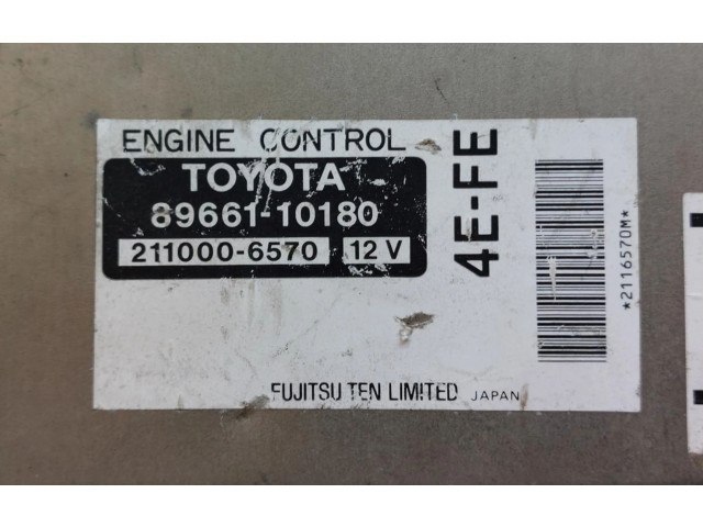 Řídící jednotka 89661-10180, 211000-6570   Toyota Starlet (P90) V 