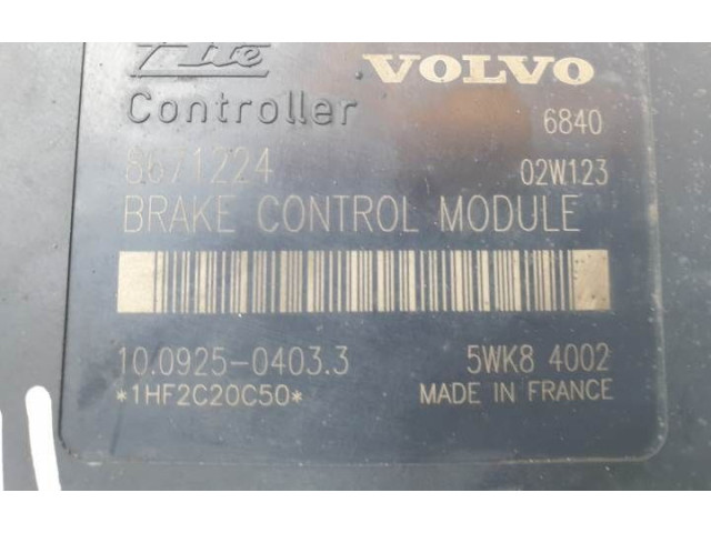 Блок АБС P08671225 Volvo V70 2000 - 2004 года