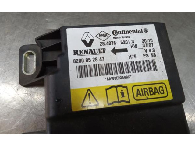 Блок подушек безопасности 8201163304, SAW2B07A15K Dacia Duster