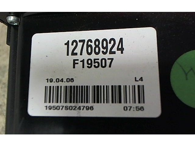 Блок управления климат-контролем 12768924 Saab 9-5