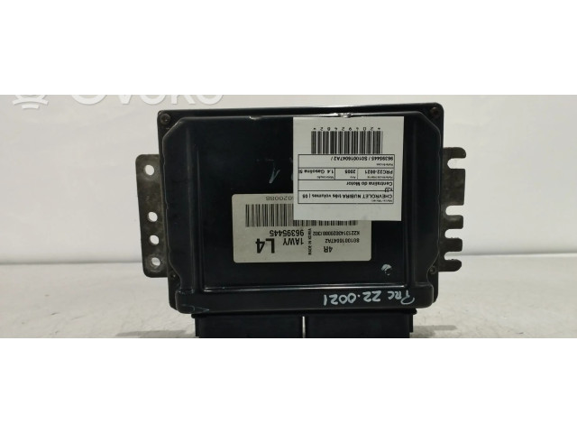 Блок управления двигателя 96395445   Chevrolet Nubira
