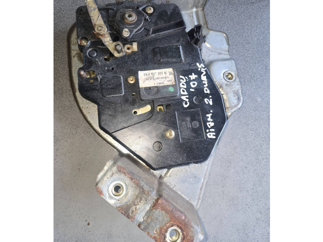 Zámek zadních dveří 2K0827201K, 11346 Volkswagen Caddy 2008