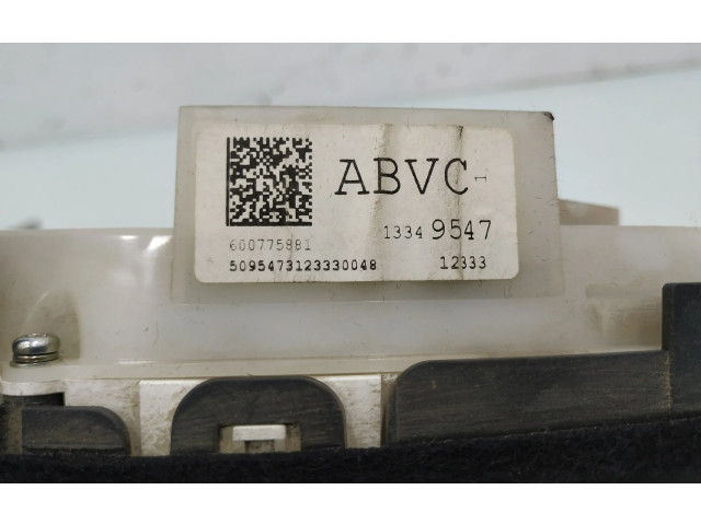 Панель приборов 13349547 Opel Meriva B