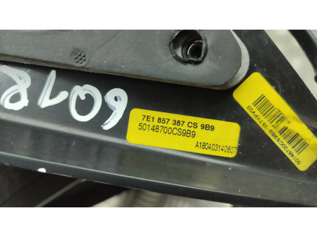 Zpětné zrcátko levé Volkswagen Transporter - Caravelle T6 2018 7E1857387CS, 7E1857543A