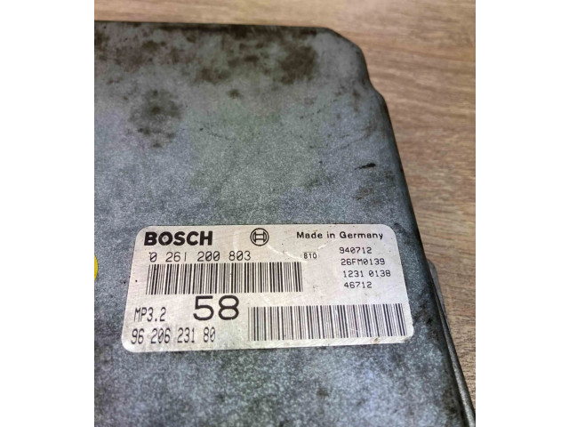Řídící jednotka 9620623180, 0261200803 Citroen XM 2000