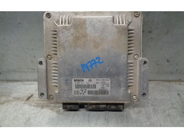 Блок управления двигателя 9652590480, 0281011334 Citroen C8