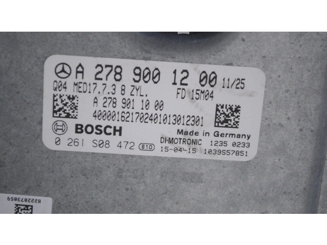 Řídící jednotka A2789001200, A2789011000 Mercedes-Benz S C217 2015