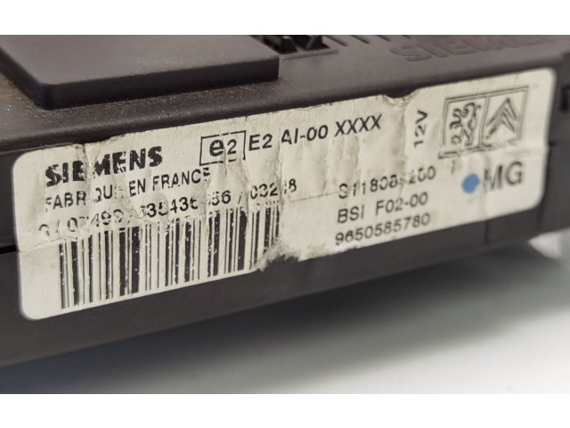 Блок управления 9650585780   Citroen C2