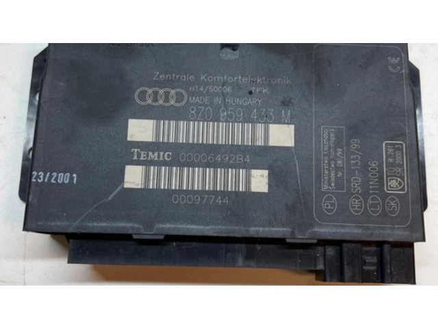 Блок комфорта 8Z0959433M, 00097744 Audi A2