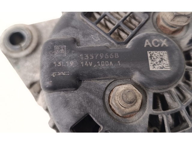 Генератор Opel Zafira C 2011 - 2019 года