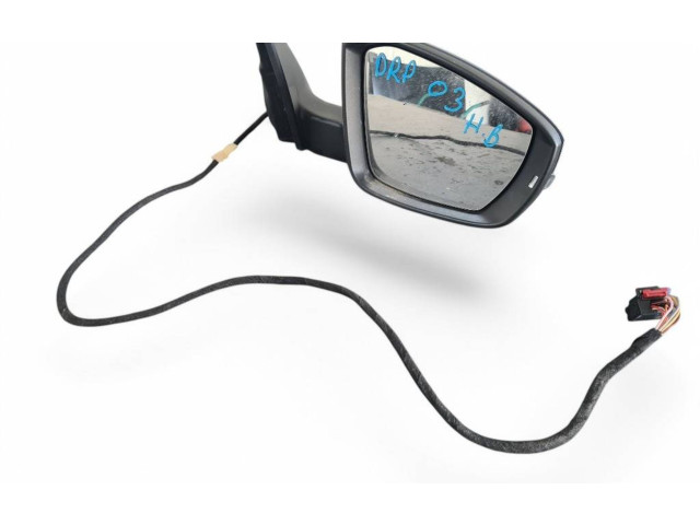 Зеркало электрическое Skoda Octavia Mk3 (5E) 2013 - 2019 года