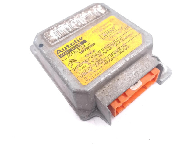 Блок подушек безопасности 9622585880, 550519300   Citroen Xantia