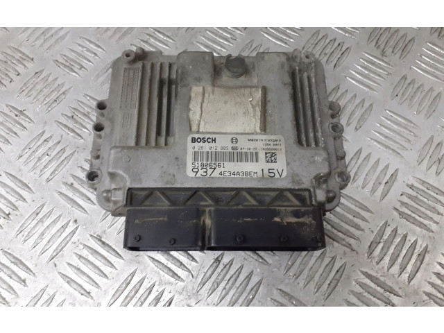 Блок управления двигателем Блок управления 51806561 Alfa Romeo GT