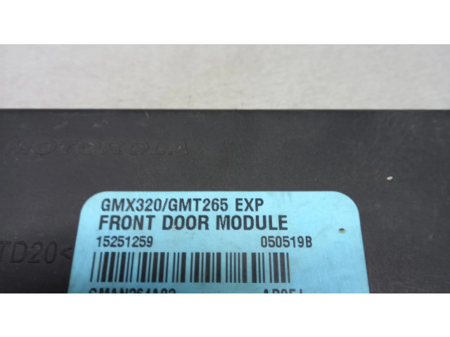 Блок управления 15251259, GMX320GMT265 Cadillac CTS