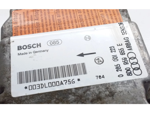 Блок подушек безопасности 8D0959655E, 0285001223 Audi A3 S3 8L