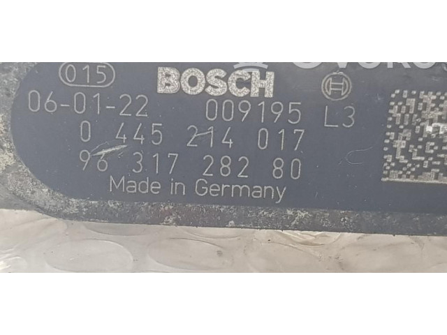 Топливная рампа 0445214017 Citroen C5 для двигателя 4HXDW12TED4FAP