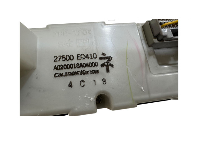 Блок управления климат-контролем 27500EQ410, 4C18 Nissan X-Trail T30