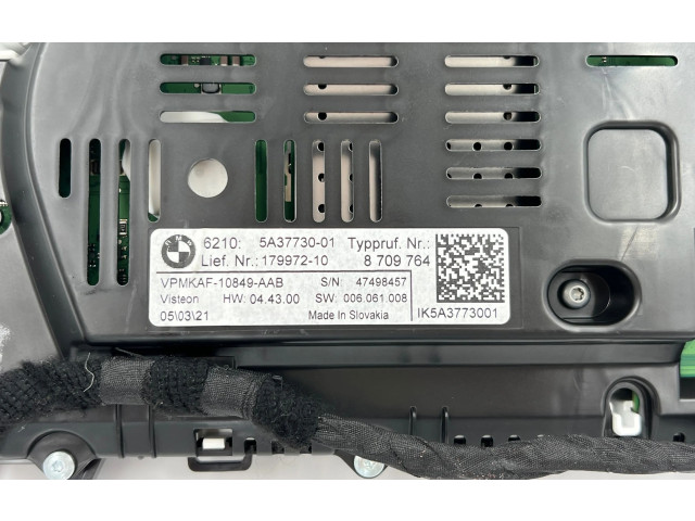Панель приборов 5A37730, 5A37730   BMW 1 F40       