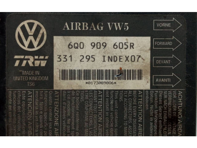 Блок подушек безопасности 6Q0909605R, 331295INDEX07   Seat Ibiza III (6L)