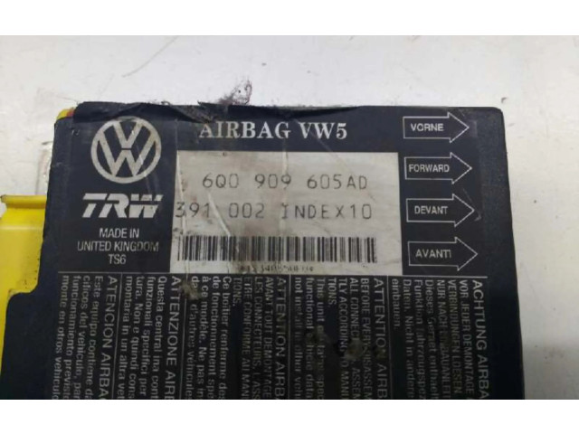 Блок подушек безопасности 6Q0909605AD, CENTRALITAAIRBAG   Seat Ibiza III (6L)