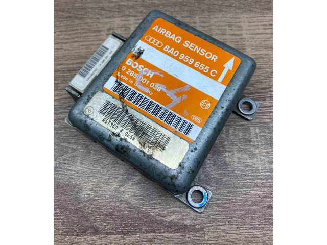 Блок управления надувных подушек 8A0959655C, 0285001038 Audi A6 S6 C7 4G