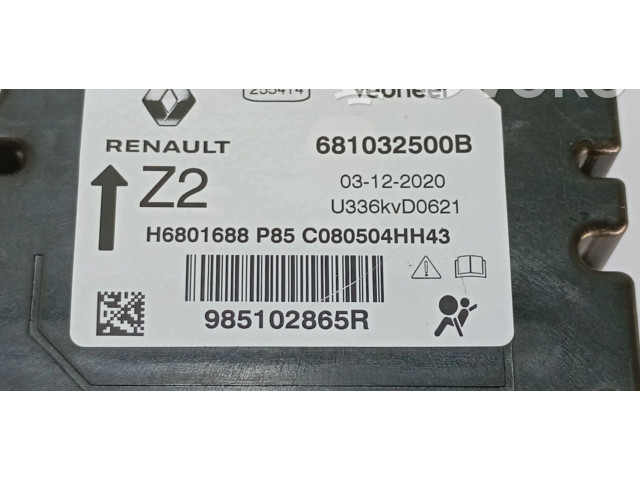 Блок подушек безопасности 681032500B Dacia Sandero