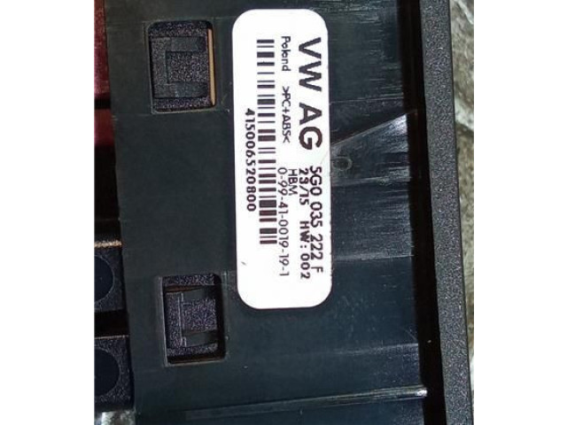 Блок управления 5G0035222F, 5Q0035724 Volkswagen Golf VII