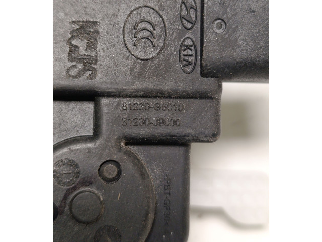 Zámek zadních dveří 81230J9000, 81230G6010   Hyundai Kona I 2018