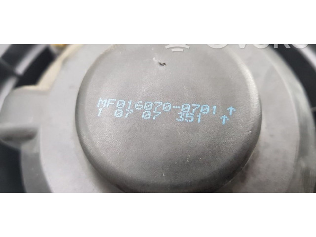 Вентилятор печки MF0160700701, 32410762 Mitsubishi Colt