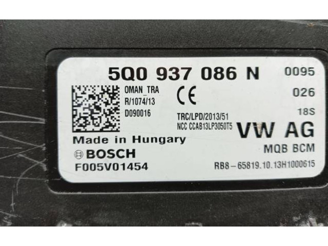 Блок комфорта 5Q0937086N, D090016   Volkswagen Golf VII   