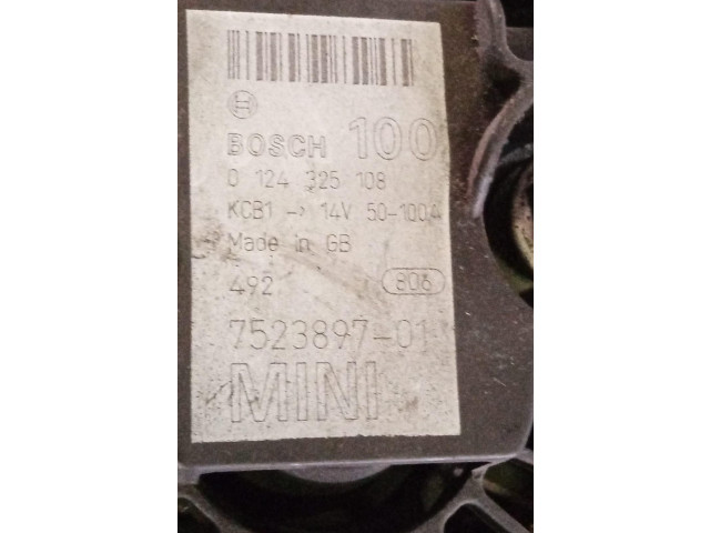 Генератор 7523897-01, 7523897-01   Mini One - Cooper R50 - 53      