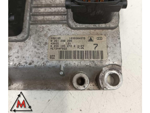 Блок управления двигателя 55195818   Fiat Idea