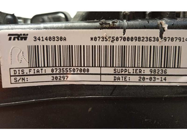 Подушка безопасности водителя 07355507000, 735550700   Opel Combo D