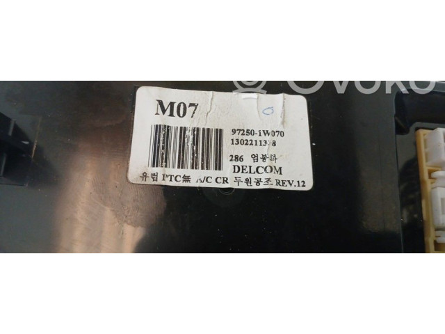 Блок управления климат-контролем 972501W070, 972501W070 KIA Rio