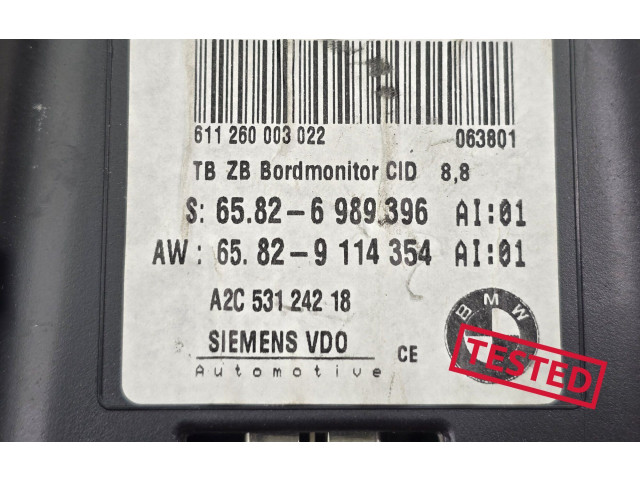 Дисплей 65829224349, 9224349 BMW 5 E60 E61