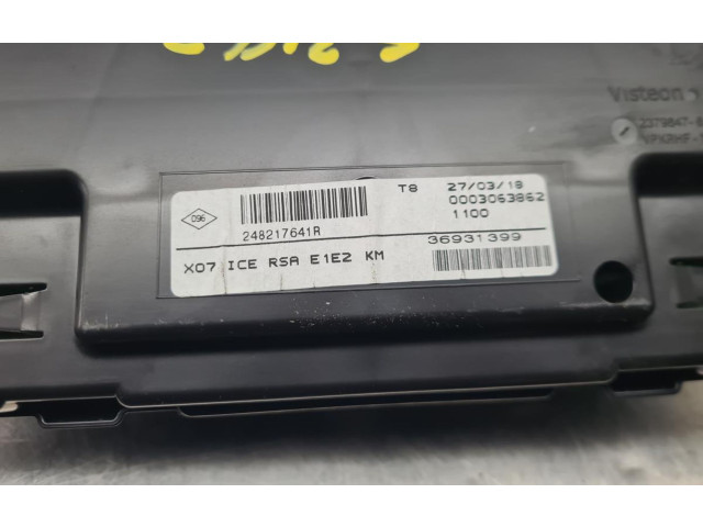 Панель приборов 248217641R, 0003063862 Renault Twingo III