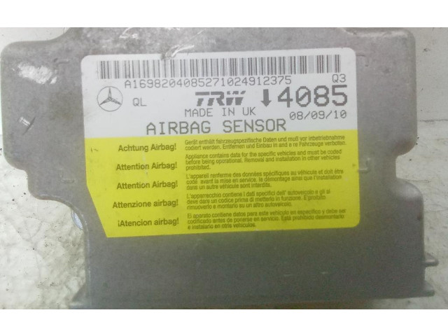 Блок подушек безопасности A1698204085, 266920 Mercedes-Benz A W169