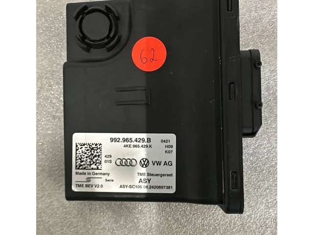 Блок управления 992965429B Audi e-tron