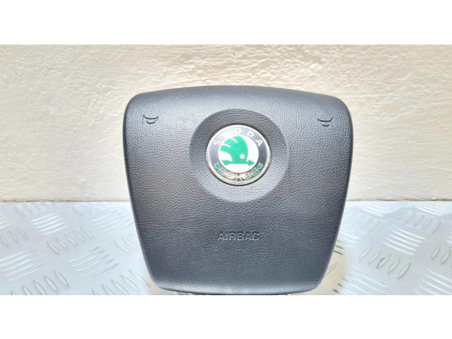 Подушка безопасности водителя 1Z0880201N, 61664050C Skoda Octavia Mk2 (1Z)