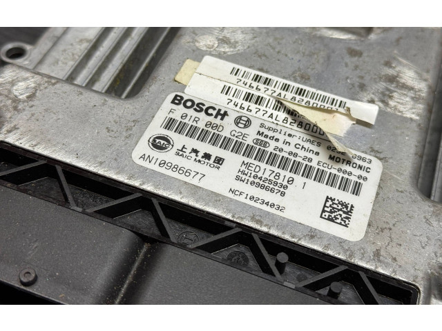 Pojistková skříňka Блок управления двигателем ECU AN10986677, MED17810   MG HS 2020