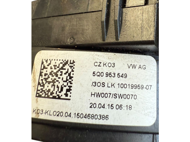 Подрулевой шлейф SRS 5Q0953549, 1001995907   Skoda Fabia Mk3 (NJ)