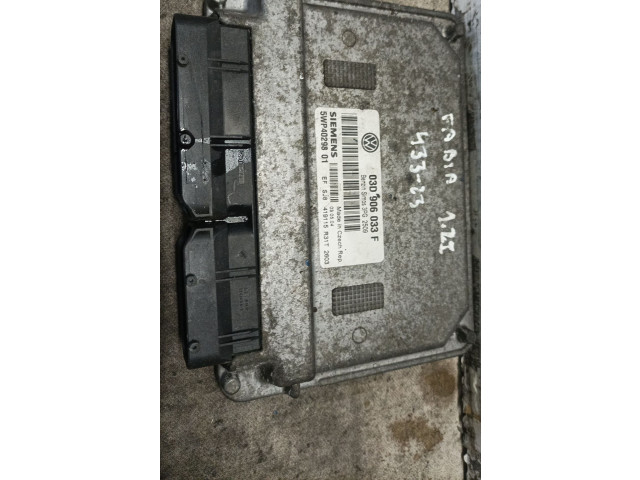 Блок управления двигателя 03D906033F   Skoda Fabia Mk1 (6Y)