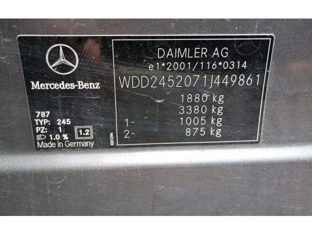 Блок АБС A0064316312, B150B170B180B200 Mercedes-Benz A W169 2004 - 2012 года