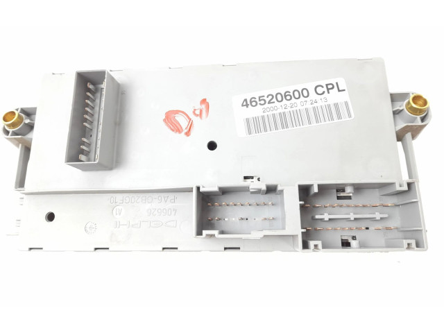 Pojistková skříňka Řídící jednotka BSM 46788428, 46520600 Fiat Punto Evo 2001