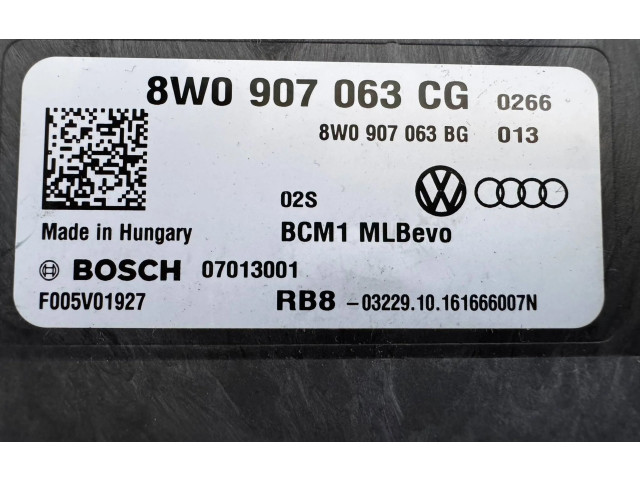 Блок комфорта 8W0907063CG Audi SQ7