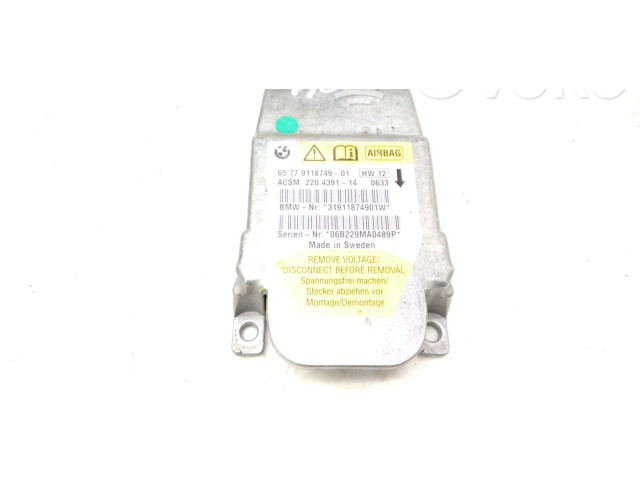 Блок подушек безопасности 65779118749, 9118749 BMW Z4 E85 E86