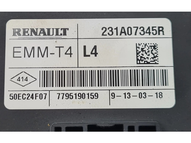 Комфортный модуль 231A07345R, 50EC24F07    Renault Twingo III