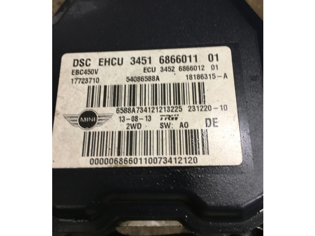 Jednotka ABS 6866011, 54086588A Mini Cooper Countryman R60 2013