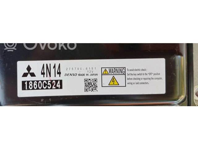 Блок управления двигателя 1860C524, 2757006151 Mitsubishi Outlander